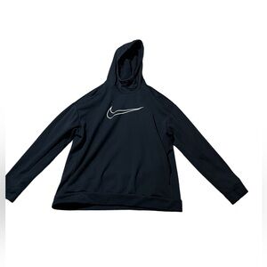 Women’s Nike Black Hoodie Size Medium High Neck